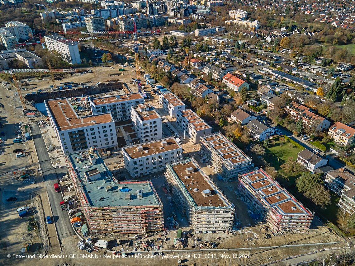 13.11.2020 - Piederstorfer Gelände und Alexisqaurtier am Karl-Marx-Ring in Neuperlach 13.11.2020 - Piederstorfer Gelände und Alexisqaurtier am Karl-Marx-Ring in Neuperlach